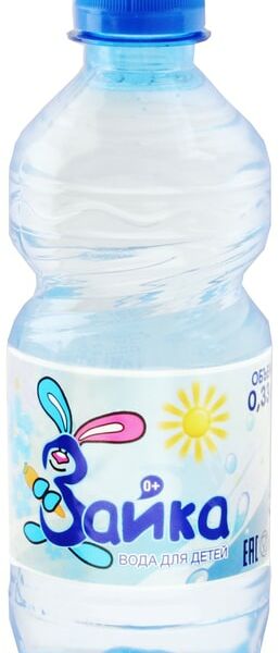 Вода Зайка детская негазированная с 0 месяцев 330мл