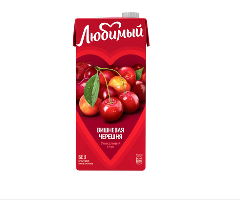 Напиток сокосодержащий Любимый Вишневая черешня осветленный