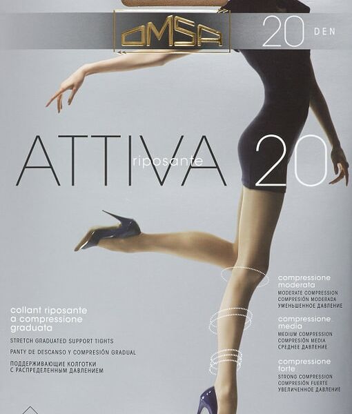 Колготки Omsa Attiva 20 Daino размер 2