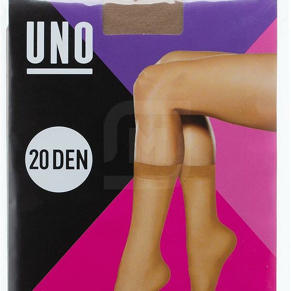 Гольфы женские Uno 20 den 1 пара бежевые