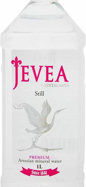 Вода Jevea Кристальная минеральная природная столовая негазированная, 1л