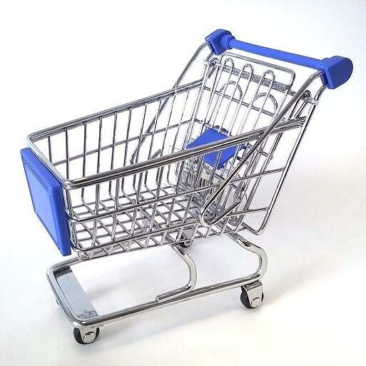 Игрушка для птиц Тележка, 3,5х9,5х14см