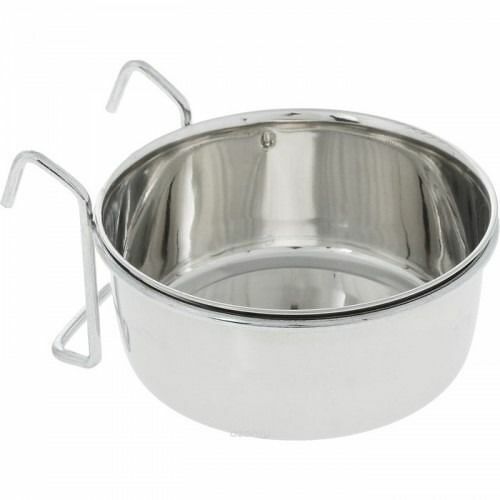 NOBBY Кормушка для грызунов 600мл с навесным кронштейном металл