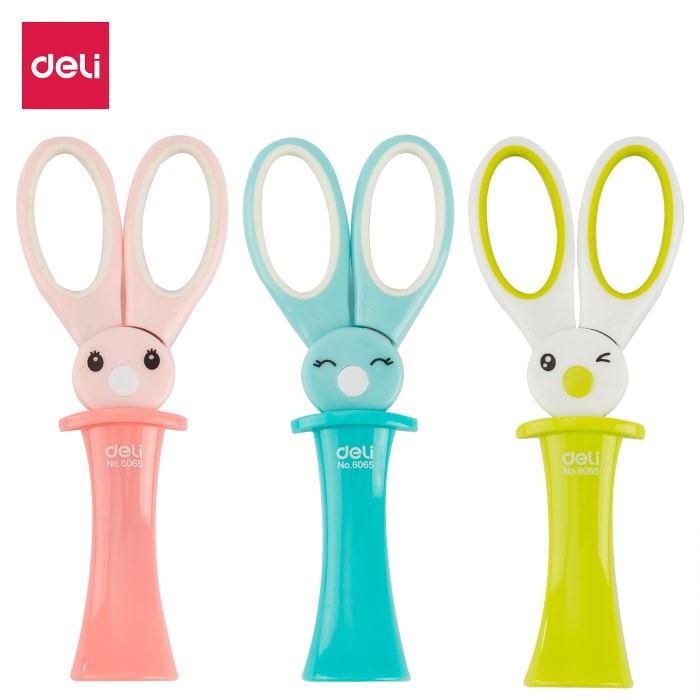 

Ножницы детские Deli Magic Rabbit 13,7см, в ассортименте