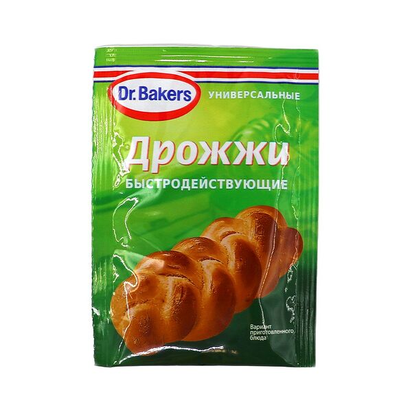 Дрожжи Dr.Bakers быстродействующие 7г