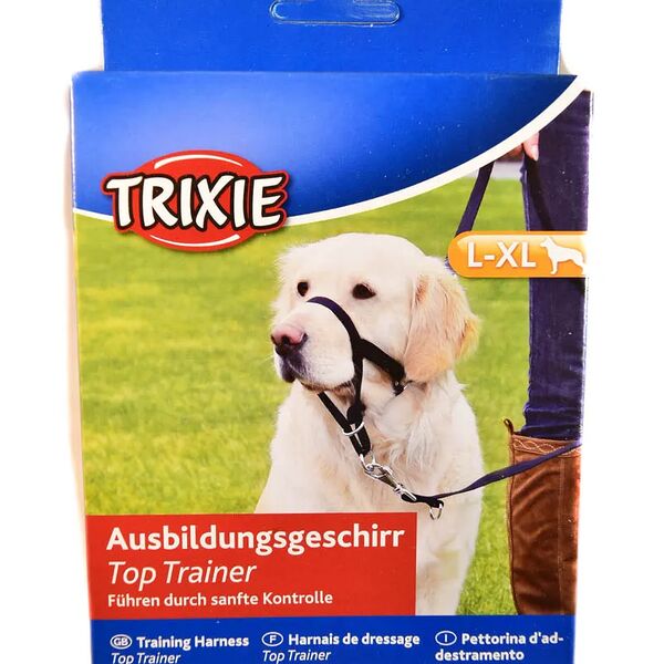 Намордник тренировочный, L-XL, 37 см, (длина поводка 48-60 см)