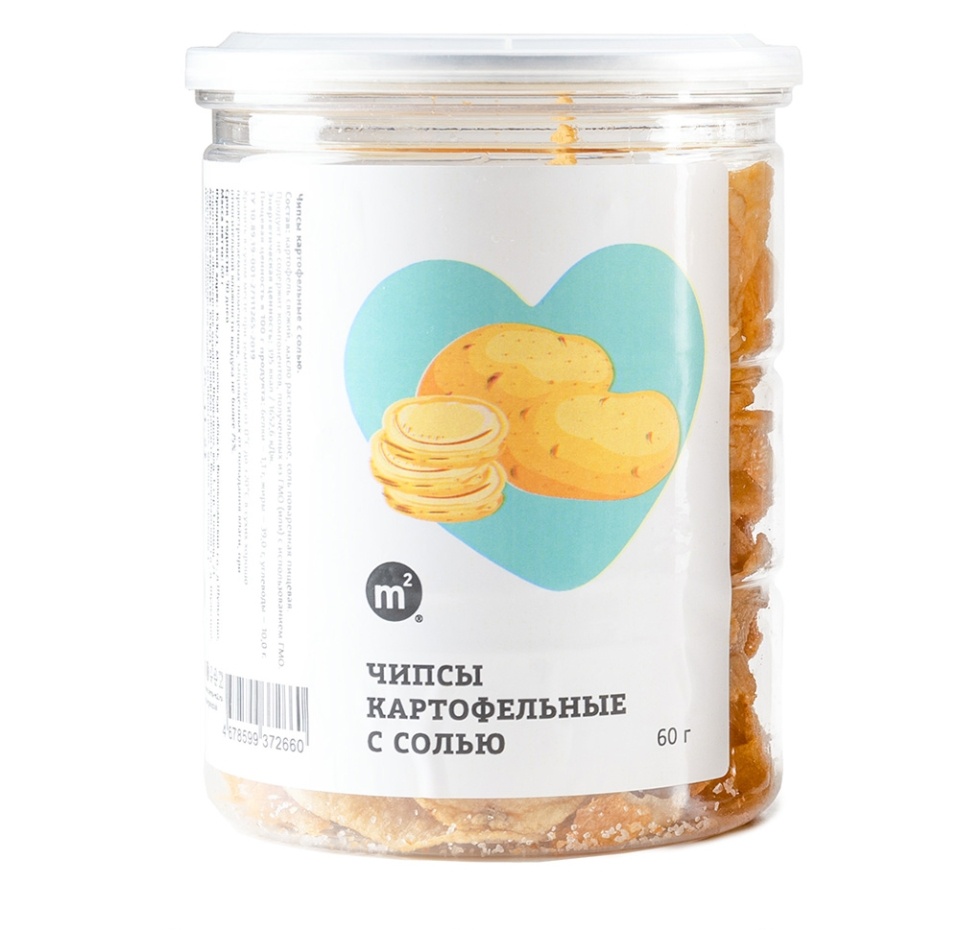 

Чипсы М2 Картофельные с солью 60 г