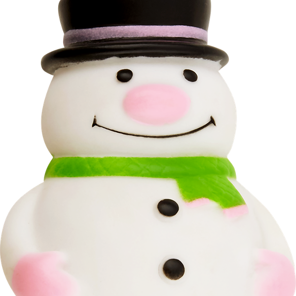 Игрушка для питомца Снеговик ПВХ