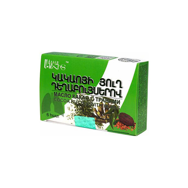 Масло какао Green helt с травами Анаит N6 / 2-8C/