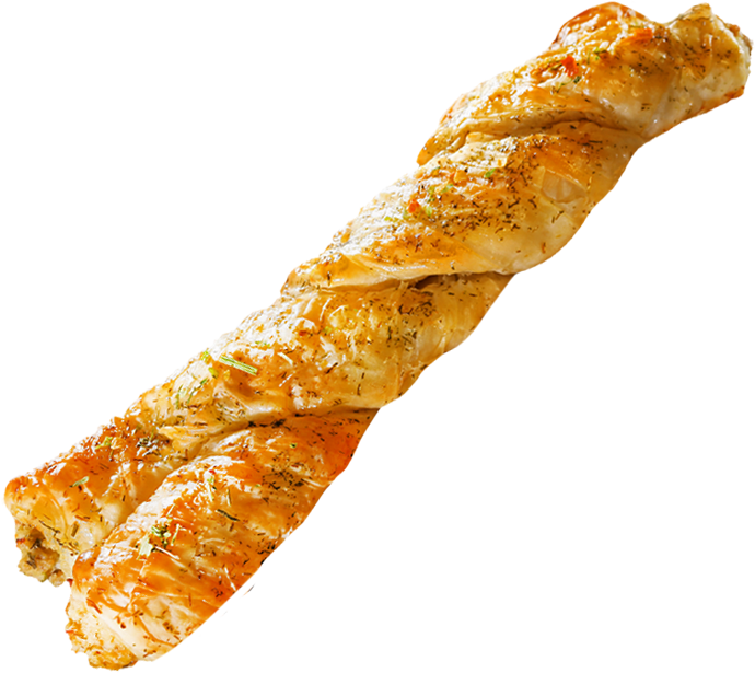 

Косичка с начинкой с мяса курицы рисом и овощами