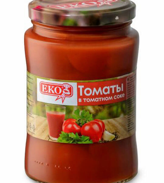 Томаты Еко в томатном соке