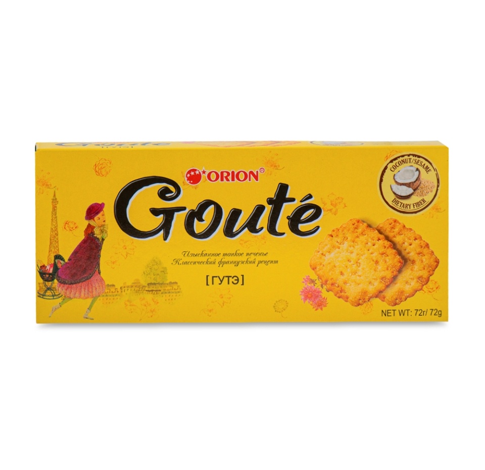 

Печенье Orion Goute 72 г