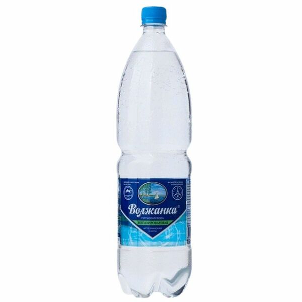 Вода Волжанка питьевая негазированная, 1л