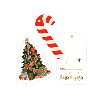 

Набор бирок Paperie Новогодний № 2