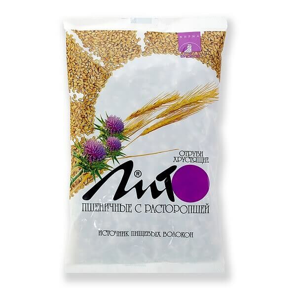 Лито Отруби пшеничные с расторопшей 200 г