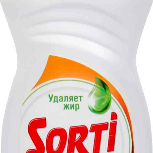 Средство для мытья посуды Sorti Удаляет жир Апельсин и мята