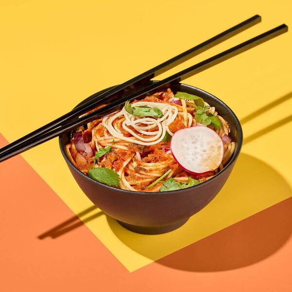 Биррия рамен с курицей