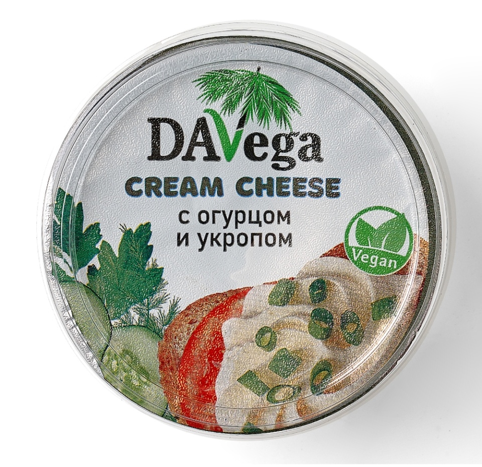 

Крем на растительных маслах Davega Кремчиз с огурцом и укропом 140 г