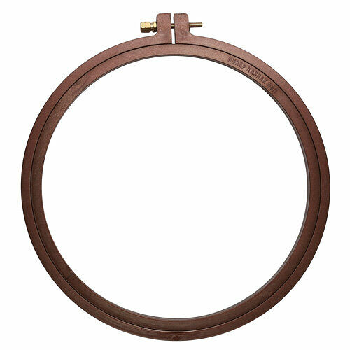 170-1 Пяльцы пластиковые с винтом, d 177мм , Nurge Hobby,шт