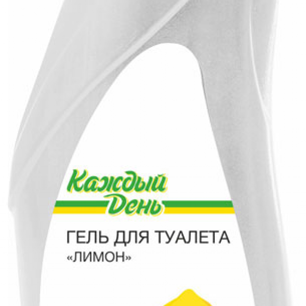Чистящий гель для унитаза Каждый день Лимон