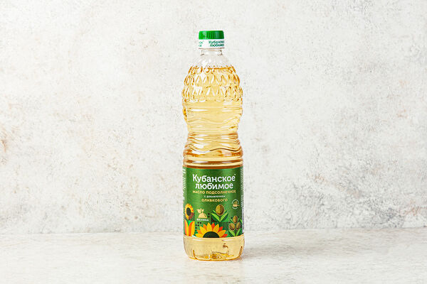 Масло подсолнечное рафинированное с добавлением оливкового