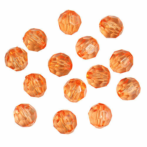 2023 Бусины круглые акрил, 8мм, 25гр, Astra&Craft(15 персиковый)