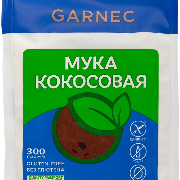 Мука кокосовая GARNEC, 300г