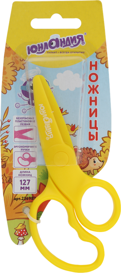 

Ножницы ЮНЛАНДИЯ Ежик 12,7см, в ассортименте