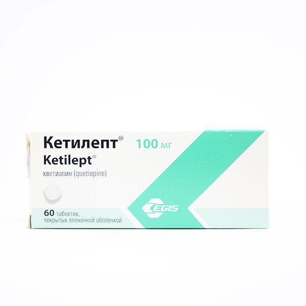 Кетилепт DHT 100мг N60