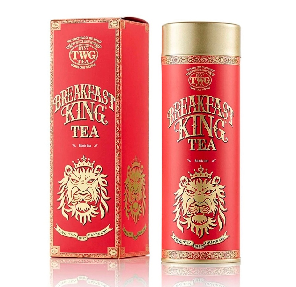 

Чай чёрный Twg Завтрак короля упаковка/туба, Сингапур, 130г
