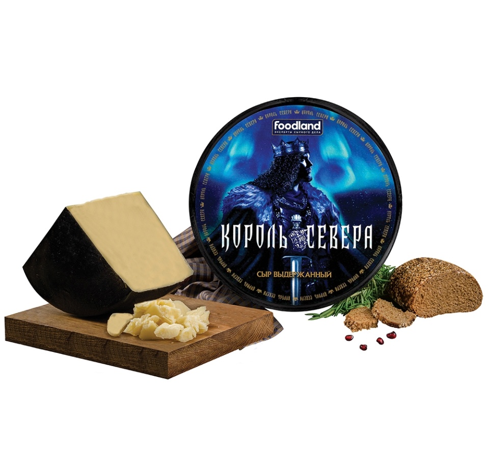 

Сыр твердый Foodland Король Севера 45%, вес