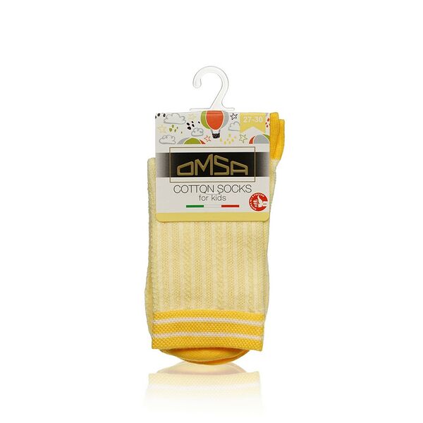 Детские ажурные носки Omsa Kids Giallo р.27-30