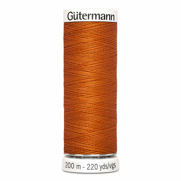 748277 Нить Sew-all для всех материалов, 200м, 100% п/э Gutermann(932 рыжий)