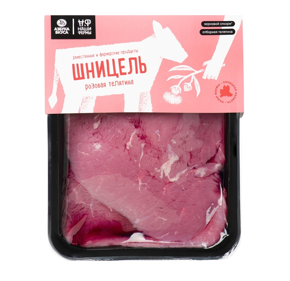 

Шницель из телятины, «Наши фермы», 0.3–0.7 кг, Россия