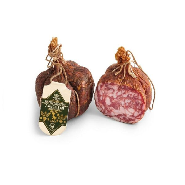 Колбаса Альсовая с/к салями колб изд мясн в/с вес Слуцкий МК