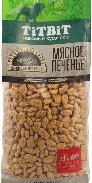 Лакомство для собак TiTBiT Крекер с мясом утки 1.1кг