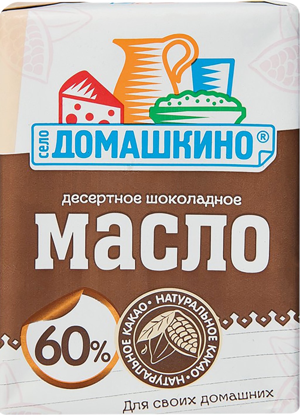 

Масло сливочное Село Домашкино шоколадное 180 г