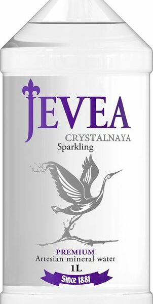 Вода минеральная природная столовая питьевая Jevea Crystalnaya газированная