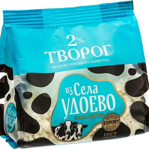 Творог Из села Удоево Премиум 2%