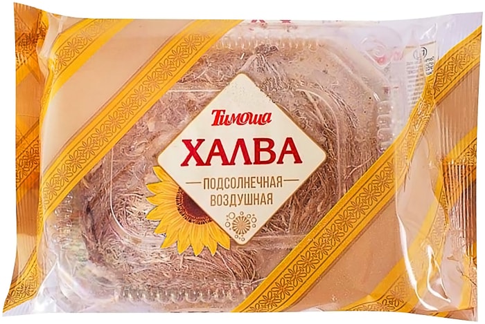 

Халва подсолнечная воздушная Тимоша 200 г
