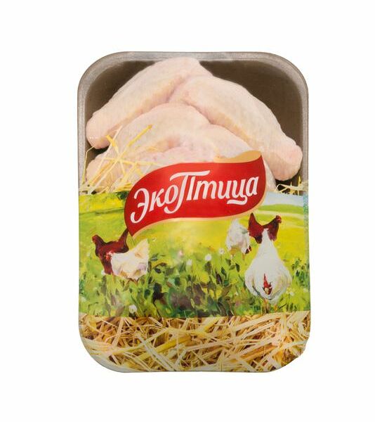 Крыло цыплёнка-бройлера Экоптица целое охлаждённое