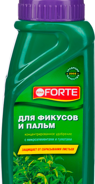 Удобрение для фикусов и пальм Bona Forte Здоровье