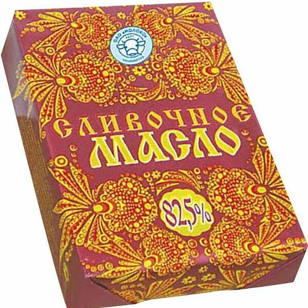 Масло сливочное АО Молоко несоленое 82.5% 180г