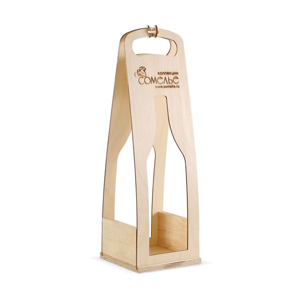 Упаковка для вина деревянная