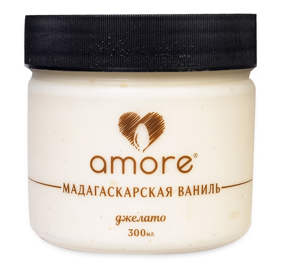 

Мороженое молочное AMORE "Мадагаскарская Ваниль" 300 г
