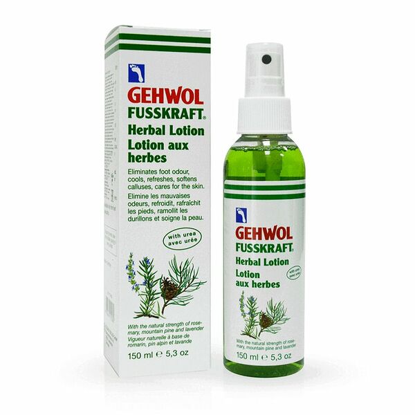 Gehwol Травяной лосьон для ног Fusskraft Herbal Lotion 150 мл
