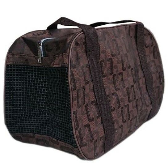 Сумка-переноска для животных ТЕРЕМОК полукруглая малая 22х33х18см