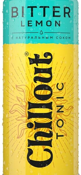 Напиток Chillout Tonic Bitter lemon 330мл