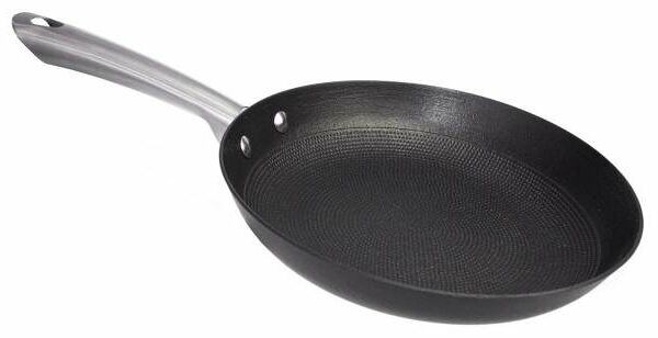 Сковорода чугунная - 24 сантиметра ТМ Proffi kitchen (Проффи китчен)