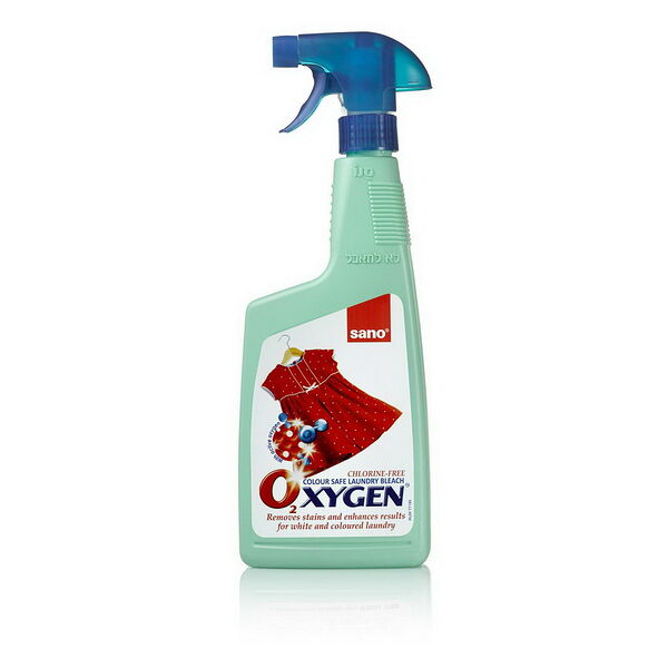Средство эффективное Stain Remover Oxygen для удаления пятен до стирки 750мл Sano